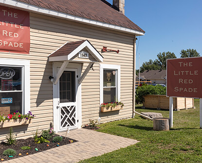 Front of The Little Red Spade in Stittsville 